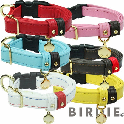 バーディ BIRDIE ジェントルレザーカラー(S)【小型犬/ ペット 首輪 カジュアル カラー】 送料無料