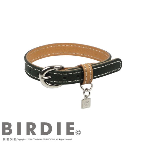 バーディ BIRDIE フラットレザーバイカラー【犬用 ペット 首輪 カラー カジュアル】