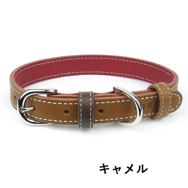 バーディ BIRDIE フラットレザーバイカラー【犬用 ペット 首輪 カラー カジュアル】