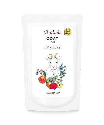ビオリオーブ Bioliob ゴート・ディッシュ 120g×12【犬 ペット レトルトフード 缶フード おかず 手作りサポート食材 トッピング】 送料無料
