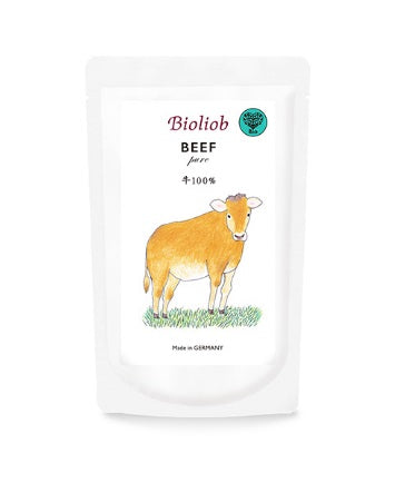 ビオリオーブ Bioliob ピュア・ビーフ 120g×12【犬用 猫用 ペット レトルトフード おかず 手作りサポート食材 トッピング】 送料無料