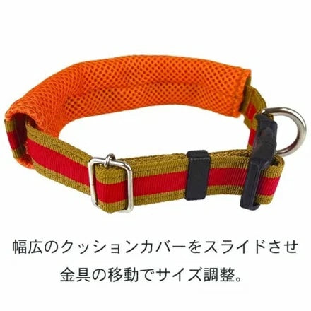 バーディ BIRDIE ラッセルクッションワンタッチカラー(S)【小型犬・犬用 ペット 首輪 カラー カジュアル】