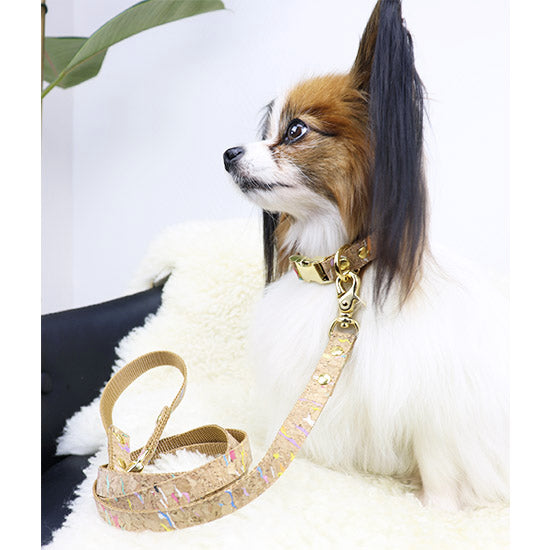 mimtto Laisse Cork [Leash for small dogs celebrity] – TIARA PETS