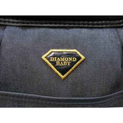 ダイヤモンドベイビー Diamond Baby マシュマロ イージー キャリーバッグ セルジュ(デニム調) フロントポケット(M)【小型犬 犬用 ペット キャリーバッグ セレブ】 送料無料