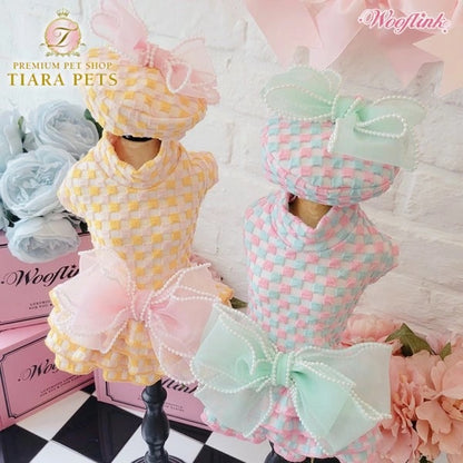 ウーフリンク WOOFLINK MARSHMALLOW【小型犬 犬服 ウエア トップス カットソー ワンピ セレブ】