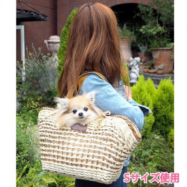 Otty Carry Basket Bag [Pet Carry Bag Celebrity for Small Dogs]