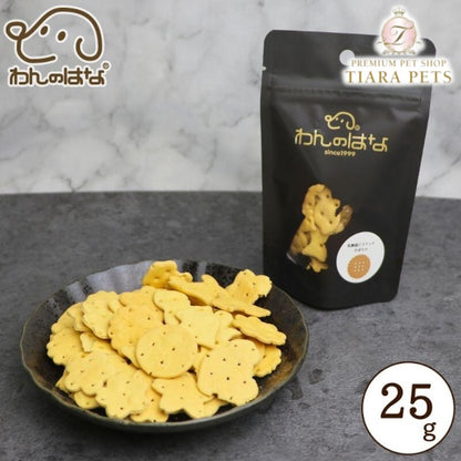 わんのはな 乳酸菌ビスケット かぼちゃ ポケットサイズ 25g【犬用 おやつ ビスケット】