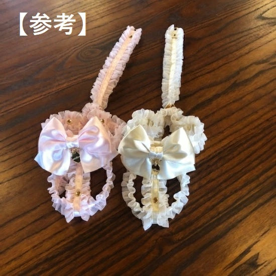 ミントタン minttan NEWフリルリボン  一体型ハーネス【小型犬 犬用 ラグジュアリー セレブ ハーネスリード 胴輪】 送料無料
