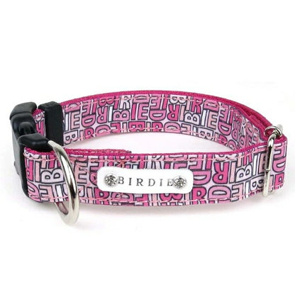 バーディ BIRDIE モノグラムカラー(M)【中型犬 犬用 ペット 首輪 カラー カジュアル】