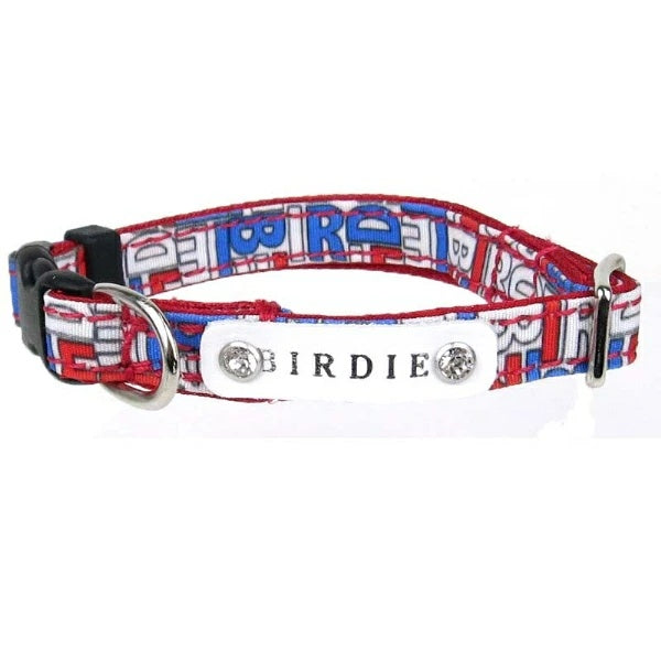 バーディ BIRDIE モノグラムカラー(SS)【小型犬 犬用 ペット 首輪 カラー カジュアル】