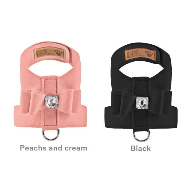 Susan Lanci Susan Lanci Designs Big Bow Tinkie Harness [Small dog harn –  TIARA PETS