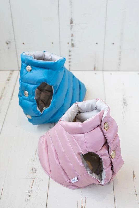 プエルト PUERTO ピカデリーサーカス リバーシブルダウンベスト(2/2h/3)【小型犬 犬服 ウエア アウター 上着 コート セレブ】 送料無料