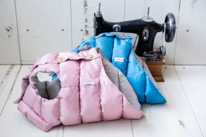 プエルト PUERTO ピカデリーサーカス リバーシブルダウンベスト(3h/4)【小型犬 犬服 ウエア アウター 上着 コート セレブ】 送料無料