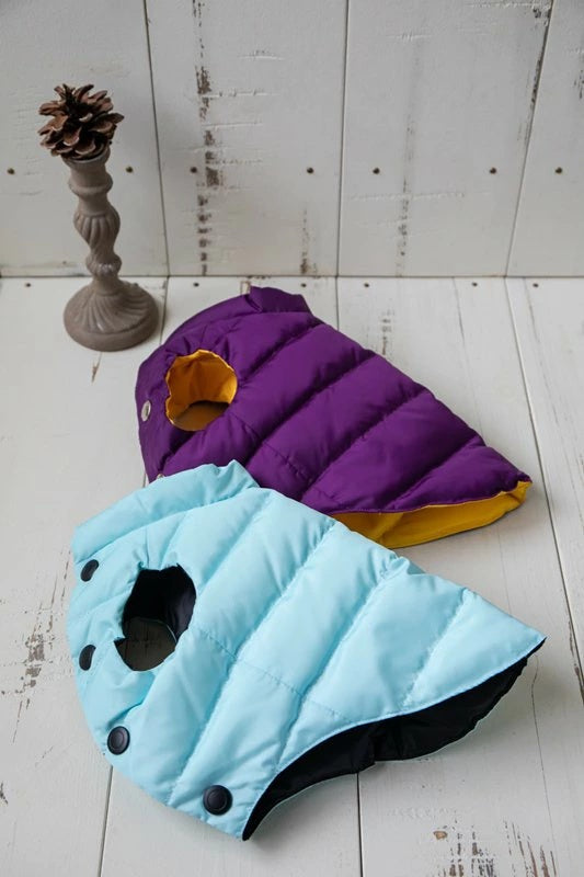 プエルト PUERTO 5th アヴェニュー リバーシブルダウンベスト(3h/4)【小型犬 犬服 ウエア アウター 上着 コート セレブ 】 送料無料