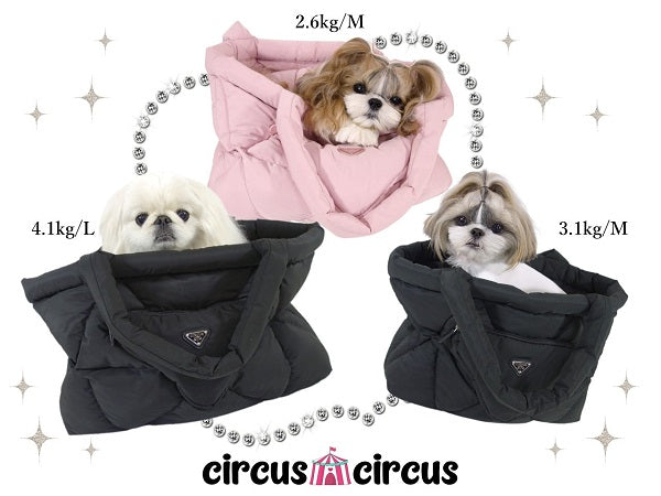 Circus Circus circus circus Chic Quilting Carry (CCB-0065) [Small dog dog  carry bag celebrity]