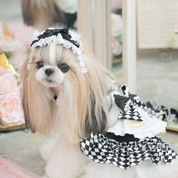 CanNana Alice in Wonderland One Piece 1113 [Small Dog Dog Clothes Wear One  Piece Dress Celebrity]