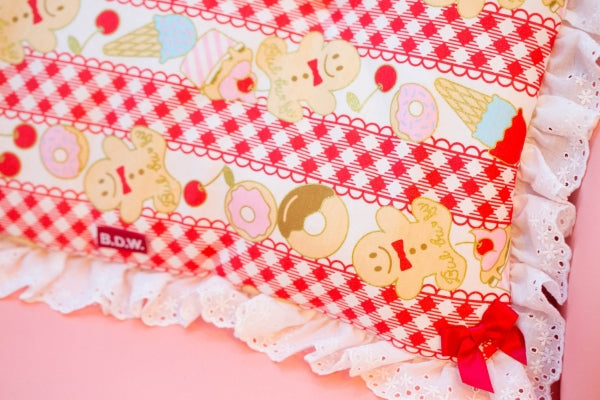 ブルブブ BUL BU-BU COOL Gingham & Sweets MAT【小型犬 犬用 ラグ マット セレブ】