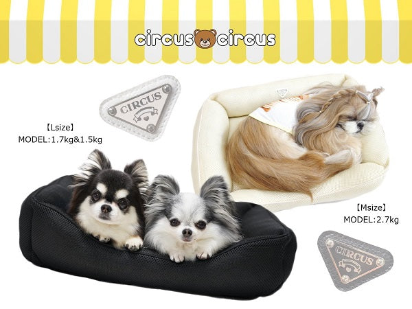 Circus Circus circus Chic Mesh Bed (CCZ-0053) [Small Dog Bed Sofa Cudd –  TIARA PETS