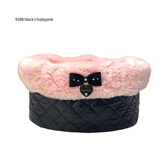 ☆Pre-order item in stock in early September☆Luxe birdie sleepy fur bag –  TIARA PETS