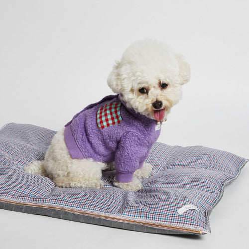 ルイスドッグ louisdog Urban Stripe Goose Blanket【小型犬 ブランケット 毛布 マット ラグ セレブ】