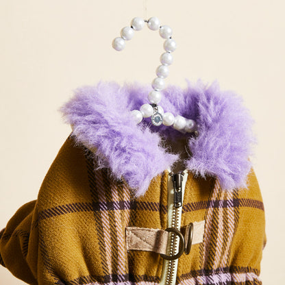 ルイスドッグ louisdog Preppy Plaid Jacket【犬服 小型犬 ウエア アウター 上着 ジャケット コート セレブ】