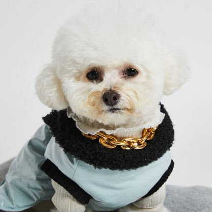 ルイスドッグ louisdog Bubble Collar Jacket【犬服 小型犬 ウエア アウター 上着 ジャケット コート セレブ】