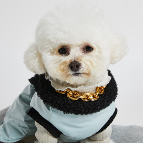 ルイスドッグ louisdog Bubble Collar Jacket【犬服 小型犬 ウエア アウター 上着 ジャケット コート セレブ】