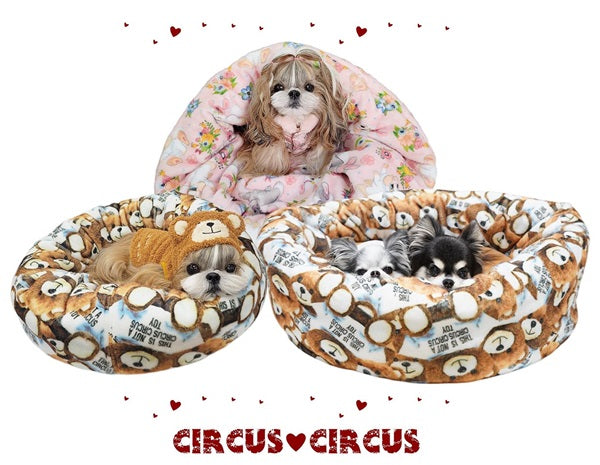 ★予約商品11月中旬入荷★サーカスサーカス circus circus Fur カドラー(CCZ-0056)【小型犬 ベッド ソファ カドラー  クッション セレブ】