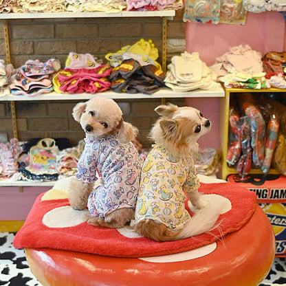 ★予約商品12月中旬〜下旬入荷★J&Kアニマルズ J&K animals ☆パンダ ルームウェアつなぎ☆【小型犬 犬服 ウエア ロンパース カバーオール つなぎ パンツ セレブ】