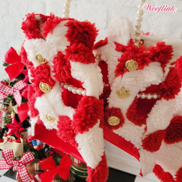 洋服 ウーフリンク WOOFLINK LUXE FUR VEST 小型犬 犬服 ウエア