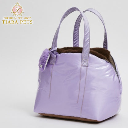 ルイスドッグ louisdog Shine Purple Around Bag【小型犬 犬用 ペット キャリーバッグ セレブ】