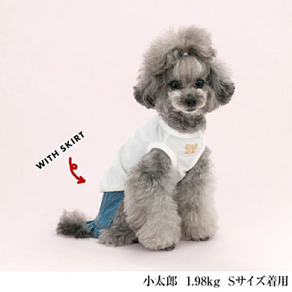 クレイジーブー CRAZYBOO キラキラハートバルーンタンク【犬服 小型犬 ウエア セレブ トップス タンク】 送料無料