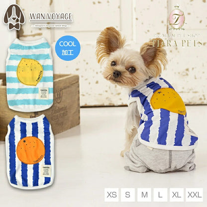 ティノティートTINOTITOフルーツアップリケタンク【小型犬犬服ウエアトップスパーカーカジュアル】送料無料