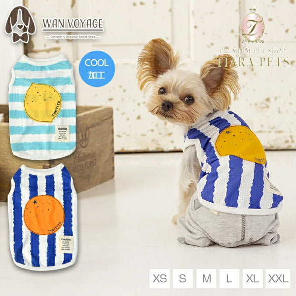 ティノティートTINOTITOフルーツアップリケタンク【小型犬犬服ウエアトップスパーカーカジュアル】送料無料