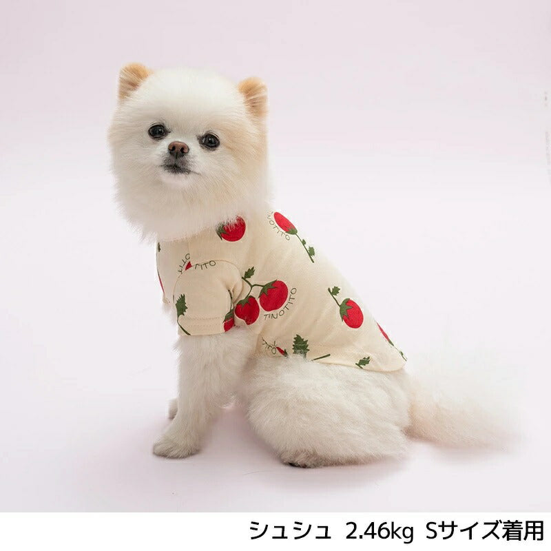 ティノティート TINOTITO プリント柄Tシャツ【小型犬 犬服 ウエア トップス タンク カジュアル】 送料無料