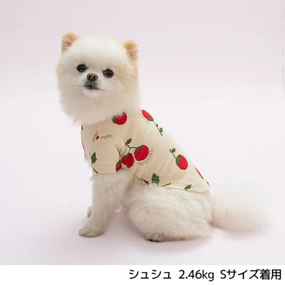 ティノティート TINOTITO プリント柄Tシャツ【小型犬 犬服 ウエア トップス タンク カジュアル】 送料無料