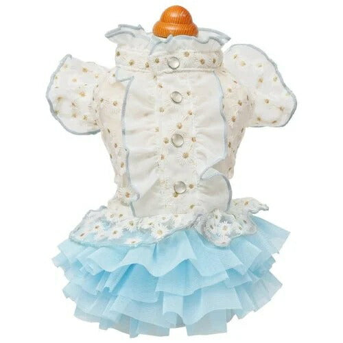 ゴッドピヴァ GODPIVA ★一部商品、5月中旬より順次発送★ リカーモフラワーワンピース【小型犬 犬服 ワンピース 上着 セレブ】送料無料