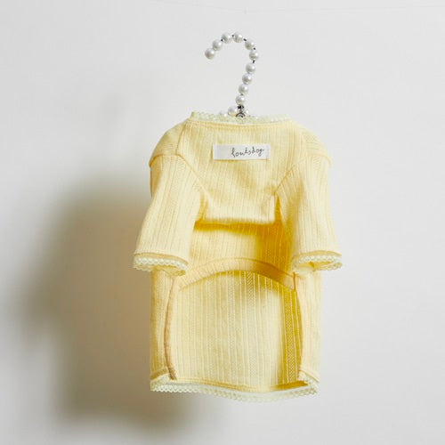 ルイスドッグ louisdog Lemon Smoothie TEE【小型犬 犬服 ウエア トップス Tシャツ カットソー セレブ】送料無料