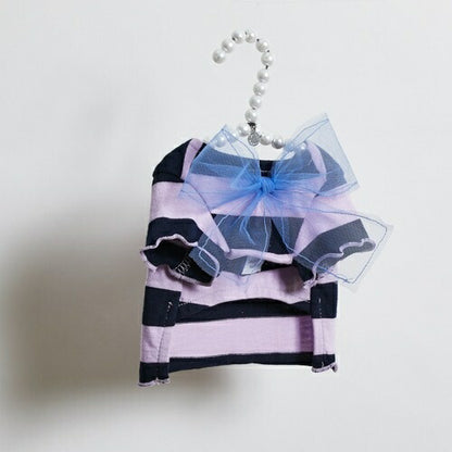 ルイスドッグ louisdog Purple Big Bow TEE【小型犬 犬用 ペット トップス Tシャツ セレブ 】送料無料