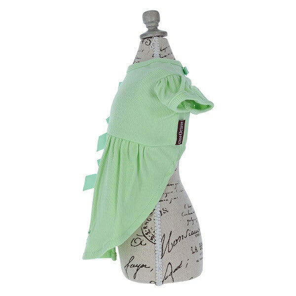 ONE OCTAVE Ribbon One Piece [Abbigliamenti per cani di piccola taglia indossano un pezzo di celebrità]