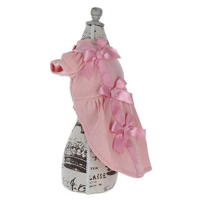 ONE OCTAVE Ribbon One Piece [Abbigliamenti per cani di piccola taglia indossano un pezzo di celebrità]