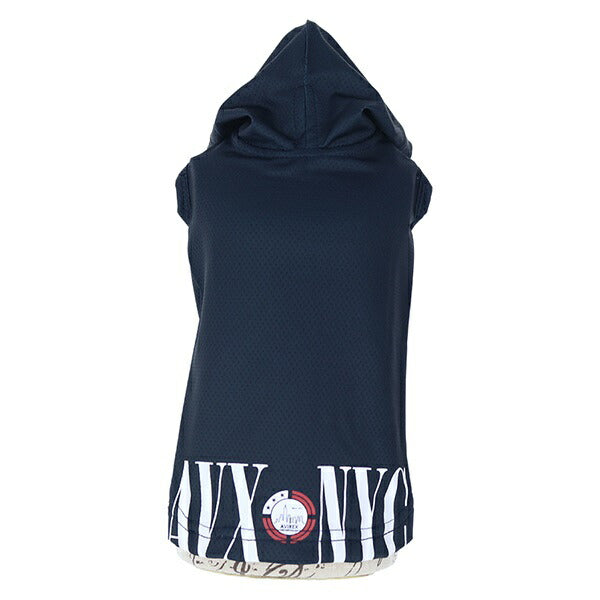 AVIREX Parka con stampa logo sull'orlo [Abbigliamento per cani, Abbigliamento per cani di piccola taglia, Top, Parka, Celebrità]