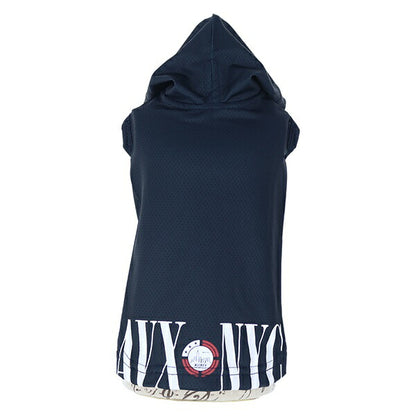 AVIREX Parka con stampa logo sull'orlo [Abbigliamento per cani, Abbigliamento per cani di piccola taglia, Top, Parka, Celebrità]
