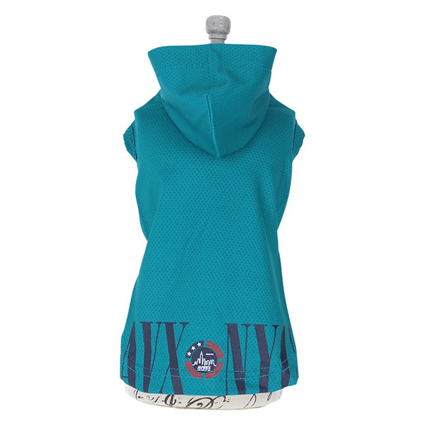 AVIREX Parka con stampa logo sull'orlo [Abbigliamento per cani, Abbigliamento per cani di piccola taglia, Top, Parka, Celebrità]