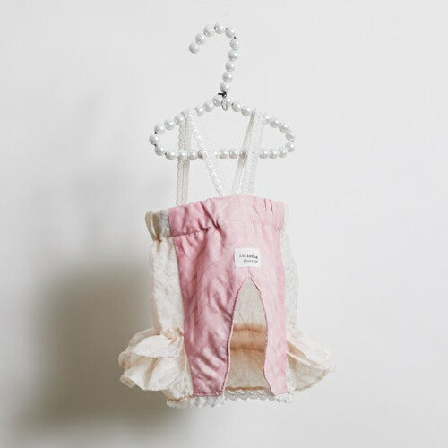 ルイスドッグ louisdog Palm Springs Popcorn Dress【小型犬 犬服 ワンピース ドレス セレブ】