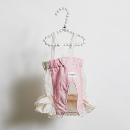 ルイスドッグ louisdog Palm Springs Popcorn Dress【小型犬 犬服 ワンピース ドレス セレブ】