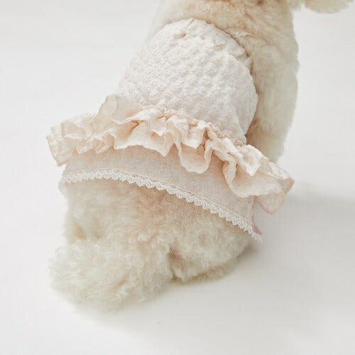 ルイスドッグ louisdog Palm Springs Popcorn Dress【小型犬 犬服 ワンピース ドレス セレブ】
