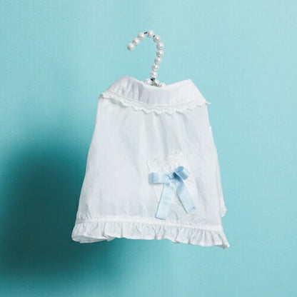ルイスドッグ louisdog White Pearl Blouse【小型犬 犬服 トップス ブラウス シャツ セレブ】