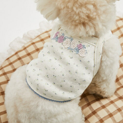 ルイスドッグ louisdog Butter Blue TOP【小型犬 犬服 トップス タンクトップ セレブ】