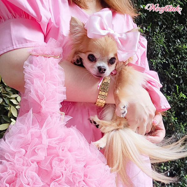 ウーフリンクWOOFLINKPOLKAPOLKADOTDOT?HAIRBOW